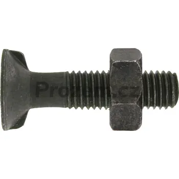 Šroub Sada šroubů pluhu s maticí 25 ks M12x1,75x85 mm, 10.9, DIN 11014