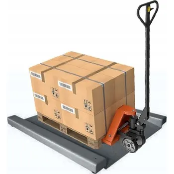 Průmyslová váha Nízkoprofilová nájezdová váha do 2 tun, 1,2 x 1,2 m