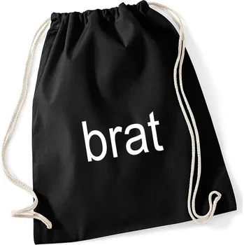 Sportovní vak TRK Vak na záda BRAT Barva: Černá