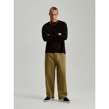 Pánské kalhoty Džíny baggy - XL - House - pískově hnědá - 563CC-98X