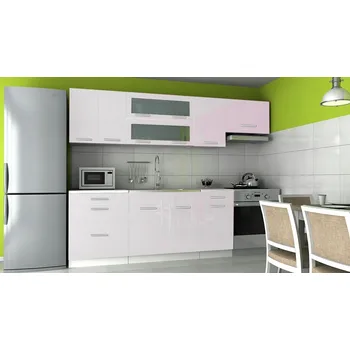 FALCO Kuchyňská linka Dakota 240/180 bílý lesk