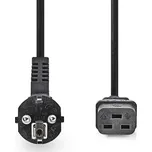 Nedis KABEL NAPÁJECÍ SCHUKO - IEC-320-C19 2m - Černý