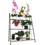 Regál, 3-policový, tmavě šedá, VERUMA