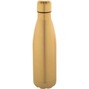 Láhev Refill recyklovaná láhev z nerez oceli - zlatá - AP808117-98