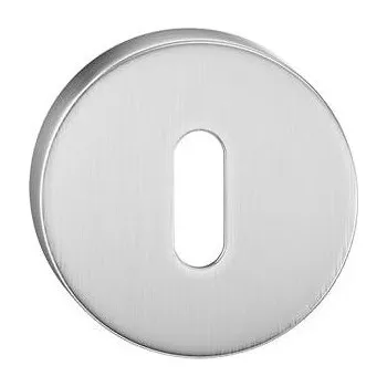 Dveřní kování Dolní Štít na klíč CORONA O-Chrom broušený