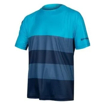 cyklistický dres Dres ENDURA SingleTrack Core E3196BE - Electric Blue, pánský Velikost: S, Varianta: electric blue