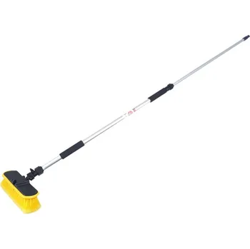 Mycí kartáč na vozidlo Auto kartáč průtokový teleskopický na mytí 165cm
