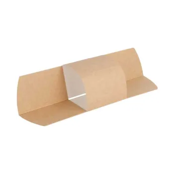 Jednorázové nádobí Garcia de Pou Papírová krabička na tortilu 10,5/23cm 100ks