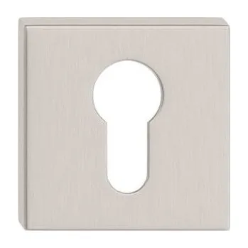 Dveřní kování Dolní štít na vložku CORONA Š- Nikl broušený matný