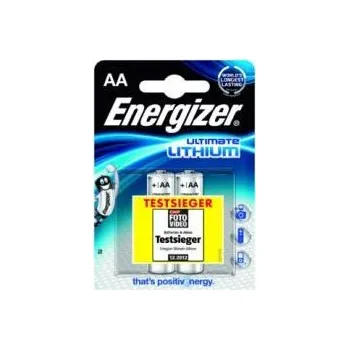 Článková baterie Lithiová tužková baterie MN1500 2ks v balení - Energizer lithium 1,5V