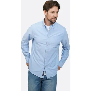 Pánská košile Howick Howick Classic Oxford Long Sleeve Shirt Sky Blue L