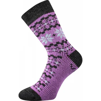 Dámské ponožky Glara Silné zimní teplé ponožky s ionty stříbra antibakteriální 1052019