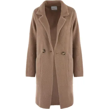 Dámský kabát RINO & PELLE hnědá XL