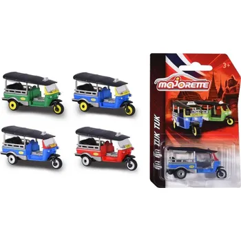 autíčko Majorette Tuk Tuk autíčko kovové 4 druhy