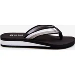 Dámské žabky na platformě Big Star LL274779 Barva: Černá, Velikost: 38