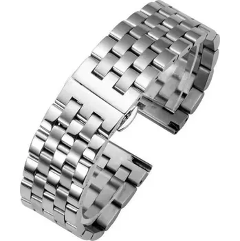 Řemínek na hodinky Ocelový náramek Ricardo Genova, stříbrný, Quick Release
