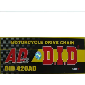 Řetězová sada pro motocykl DID hnací řetěz 420AD-128 (128 článků) bez O-kroužků, rozpojený + spojka (DID hnací řetěz 420AD-128 (128 článků) bez O-kroužků, rozpojený + spojka)