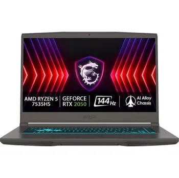 Notebook MSI Thin A15 B7U (Thin A15 B7UCX-056XCZ)