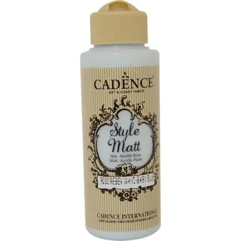Speciální výtvarná barva Cadence Matná akrylová barva Style Matt 120 ml - modrá baby