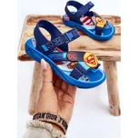 Dětské sandály Batman Grendene Kids JJ385049 Grey Barva: Modrá, Velikost: 31