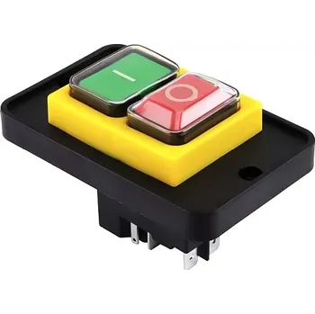 vypínač Tracon SSTM-025 Bezpečnostní tlačítko, základní provedení 5PIN, 230 VAC, 12A/AC3, IP54, 6,3×0,8 (Tracon SSTM-025)