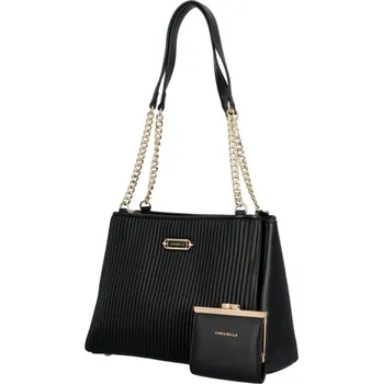Kabelka Chrisbella | Dámská luxusní kabelka Chrisbella Angelika černá | allBAGS.cz