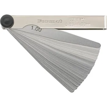 Přesná spárová měrka 32 listů 0,03-1mm t3 format