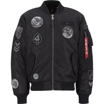 Pánský bomber bunda pánská (bomber) ALPHA INDUSTRIES - MA-1 - black/black_138104 - XXL