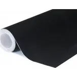 Sametová černá polepová samolepící auto fólie 135x200cm - interiér/exteriér