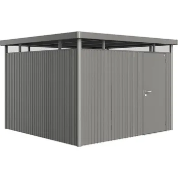 Zahradní domek Zahradní domek Biohort HighLine s jednokřídlými dveřmi-šedý křemen-6 velikostí Velikost: H6 88070