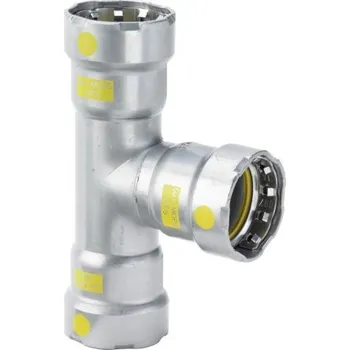 rozdělovač topení Viega MEGAPRESS G 4618 T-kus 2", lisovací, plyn, uhlíková ocel