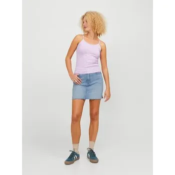 Dámská sukně JJXX Džínová sukně Aura 12248571 Modrá Slim Fit XL