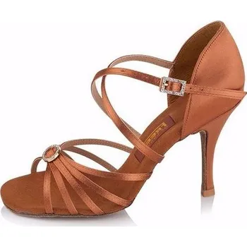 Dámská sálová obuv Freed of London,Sophia - taneční obuv SOPHIAFC, tmavě tělová 35