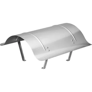 Komínová stříška nerezová 67x107