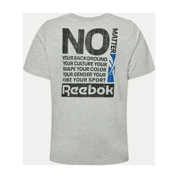 Reebok T-Shirt Not A Spectator Tee 100076407 Šedá Regular Fit S