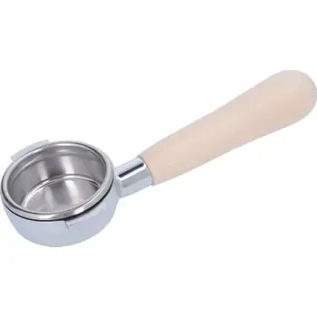 Filtr do kávovaru Edo portafilter naked 58 mm s dřevěnou rukojetí javor