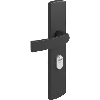 Dveřní kování TITAN klika levá pro CN dveře černá Černá