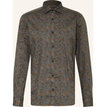 Pánská košile Olymp Pánská Košile Casual Regular Fit, olivová / modrá /...