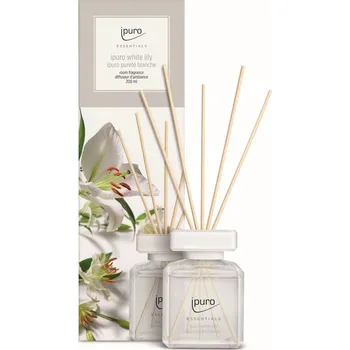 Vůně do bytu iPuro Aroma difuzér White Lily, bílé květy, 200 ml&nbsp;IFC2066