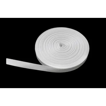 Keprovka 16 mm BÍLÁ - Bílá, 16 mm