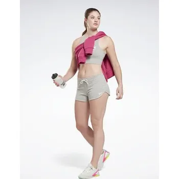 Pánské kraťasy Reebok Sportovní kraťasy Identity French Terry Shorts H54766 Šedá Slim Fit M