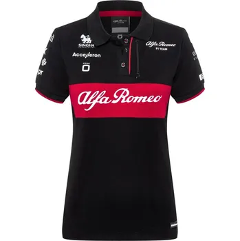 Dámská košile Alfa Romeo F1 Team dámská týmová polokošile černá S