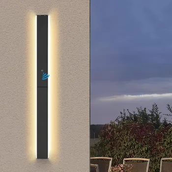 Pracovní světlo TYCOLIT Venkovní svítidlo s fotobuňkou 30W, 86cm LED, IP65, 3500K