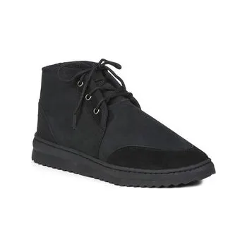 Pánská zimní obuv Kotníková obuv EMU Australia Platinum Cooper Mp11880 Černá 45