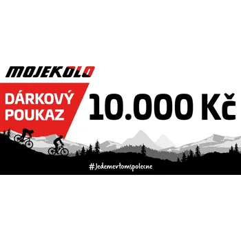 Dárkový potravinový koš Dárkový poukaz MOJEKOLO 10000 Kč