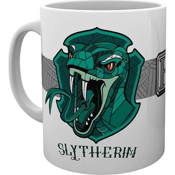 ABYstyle Hrnek bílý kolejní - Zmijozel, Harry Potter