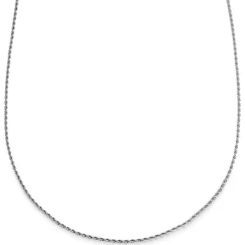 Náhrdelník Essentials | 2mm točený řetízek stříbrné barvy - Lucleon