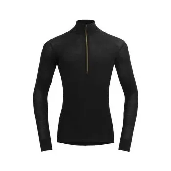 Devold Wool Mesh 190 Zip Neck Men 960A CAVIAR černá L