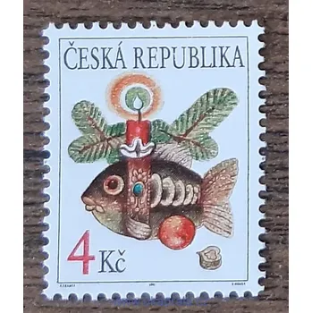 Poštovní známka ČR ** 165, Vánoce r. 1997