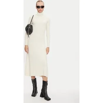 Dámské šaty Vila Úpletové šaty Maria 14106153 Écru Regular Fit L